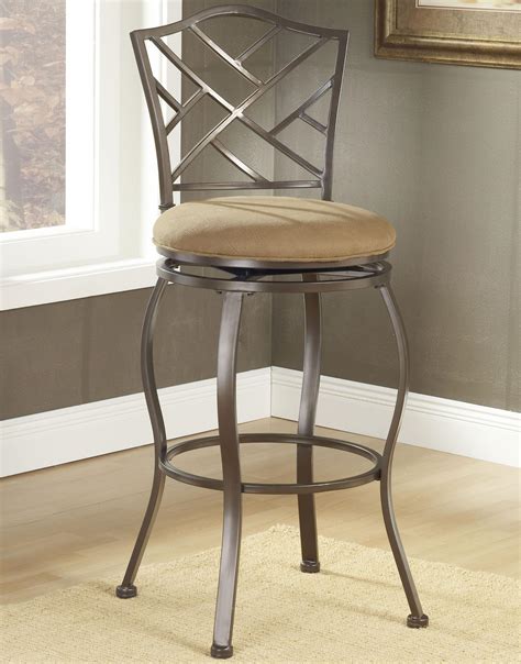 metal fabric seat bar stools|metal swivel counter stools.